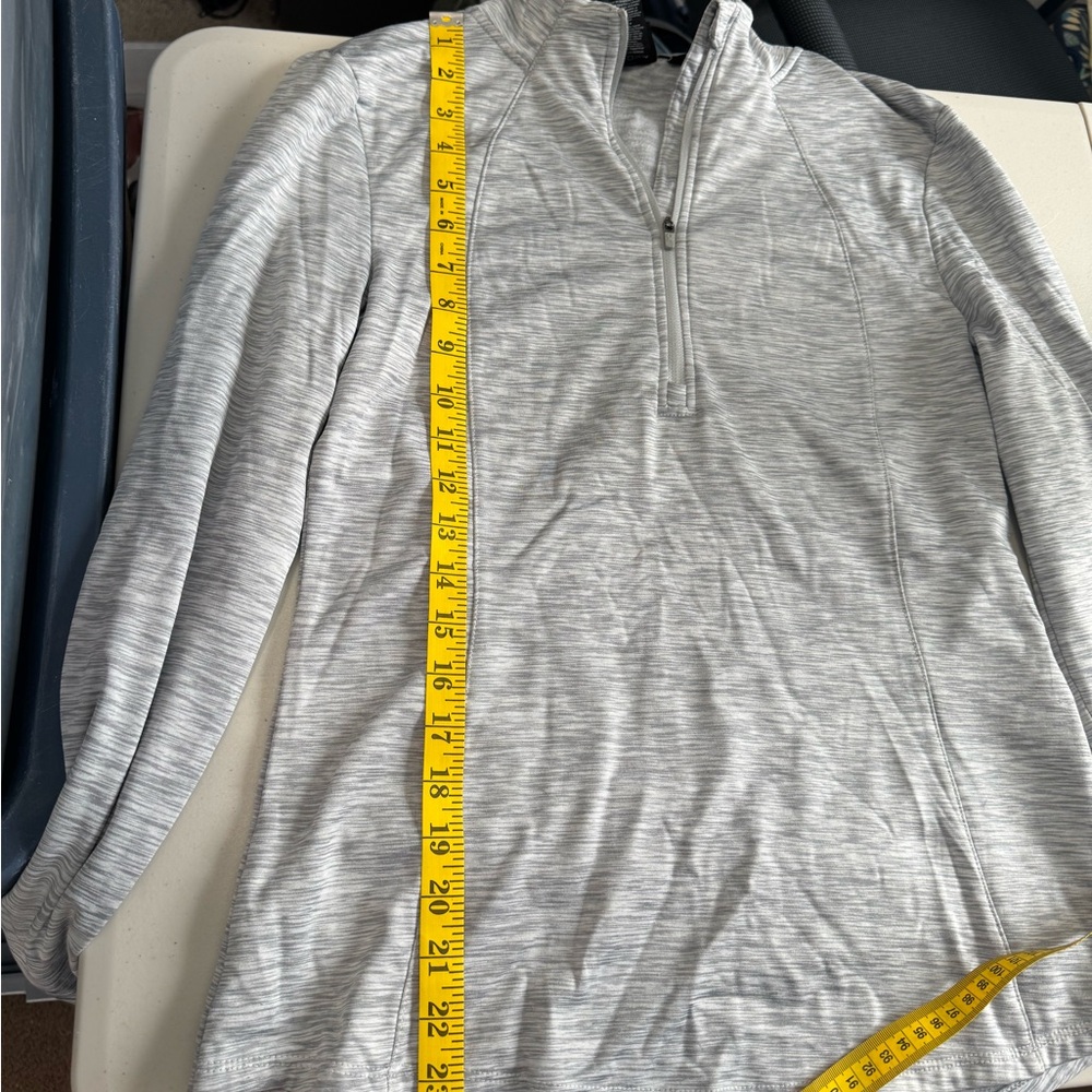 Gray Quarter-Zip Pullover Spyder Active Medium - image 5